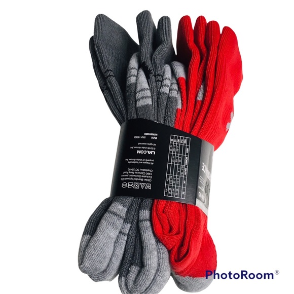 NWT Under Armour 4-Pk Athletic Crew Socks Sz M; Men's 4-8.5, Women's 7-10.5 NEW - Picture 7 of 13